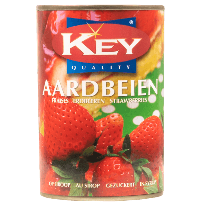 Key Aardbeien op siroop