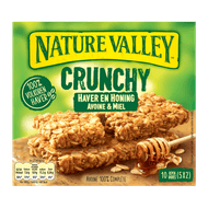 Nature Valley Crunchy haver en honing 5 stuks