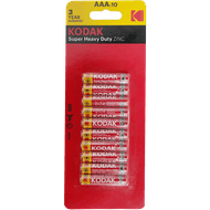 Kodak Batterijen AAA 10-pack.