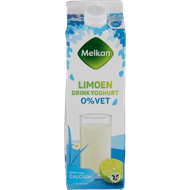 Melkan Zuiveldrink limoen 0% vet