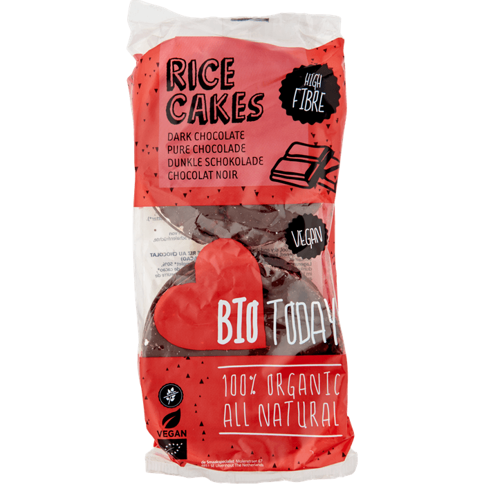BioToday Rijstwafels pure chocolade