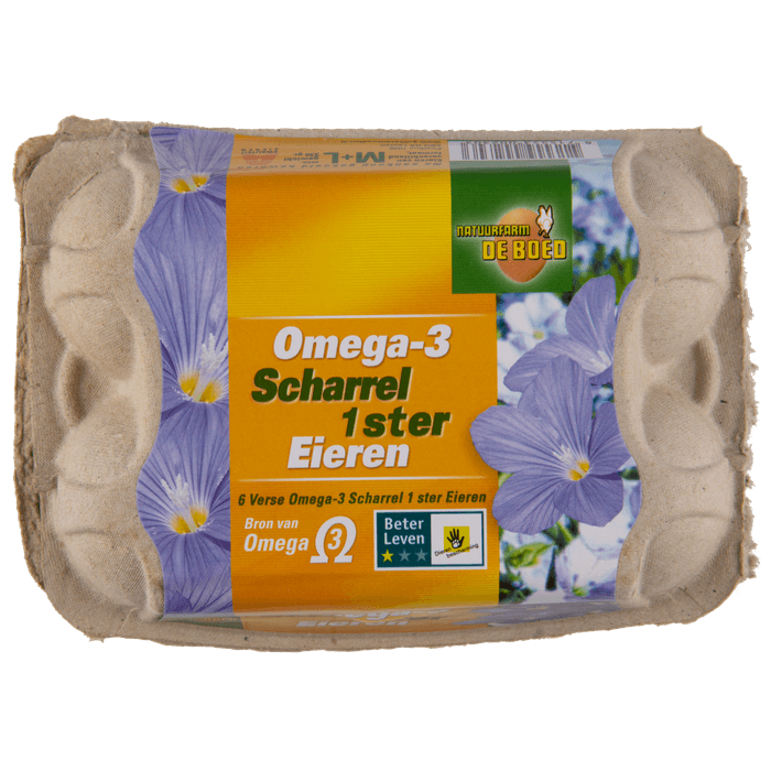 Natuurfarm Omega 3 scharreleieren M/L