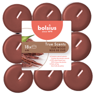 Bolsius True Scents geurtheelichten Oud Wood bruin