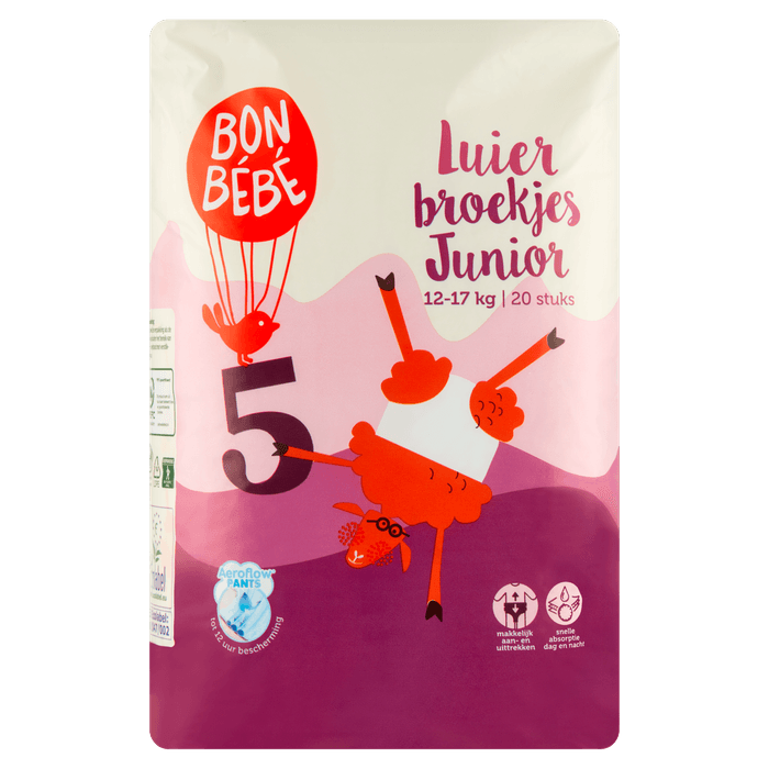 Bonbébé Luierbroekjes junior maat 5