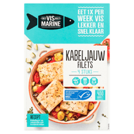 Vis Marine Kabeljauwfilet 4 stuks