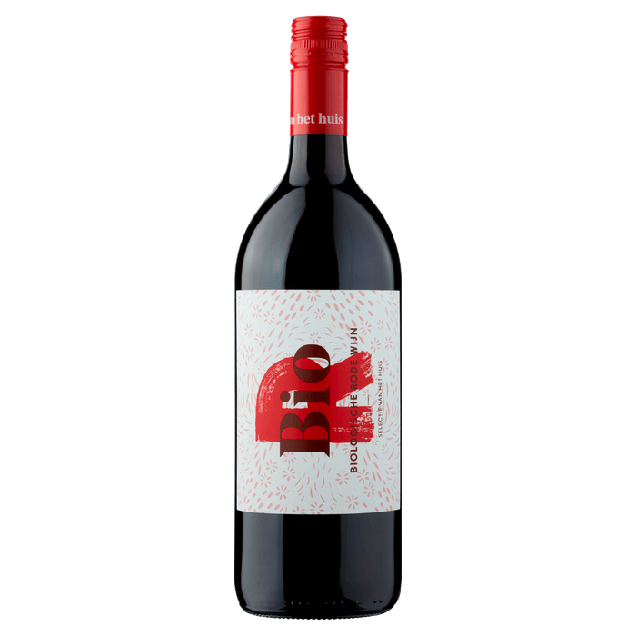 Fancylabel Huiswijn bio rood