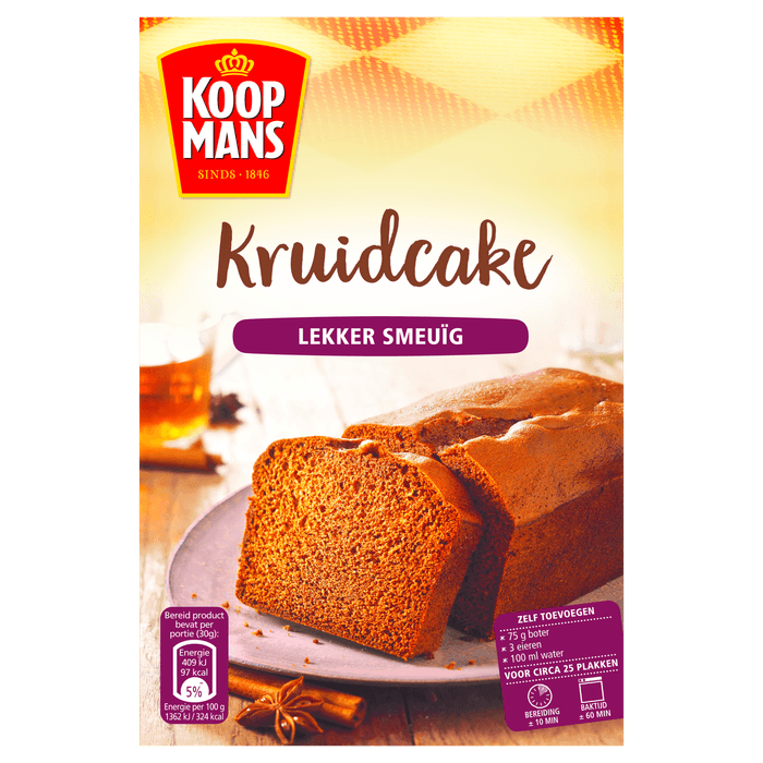 Koopmans Oud Hollandse kruidcake mix