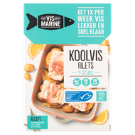 Vis Marine Koolvisfilet 4 stuks