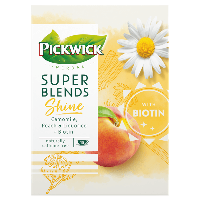 Pickwick Super blends shine kop 15 zakjes