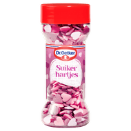 Dr. Oetker Suikerhartjes bakdecoratie