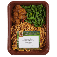 Warung Javaanse bami met rundmassala en kousenband