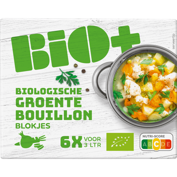 Bio+ Bouillonblokjes groente