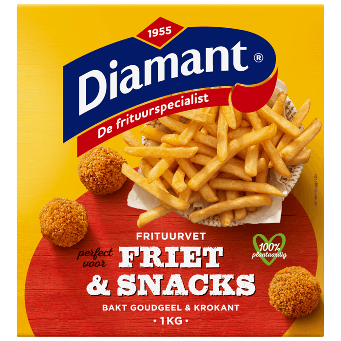 Diamant Frituurvet original solid