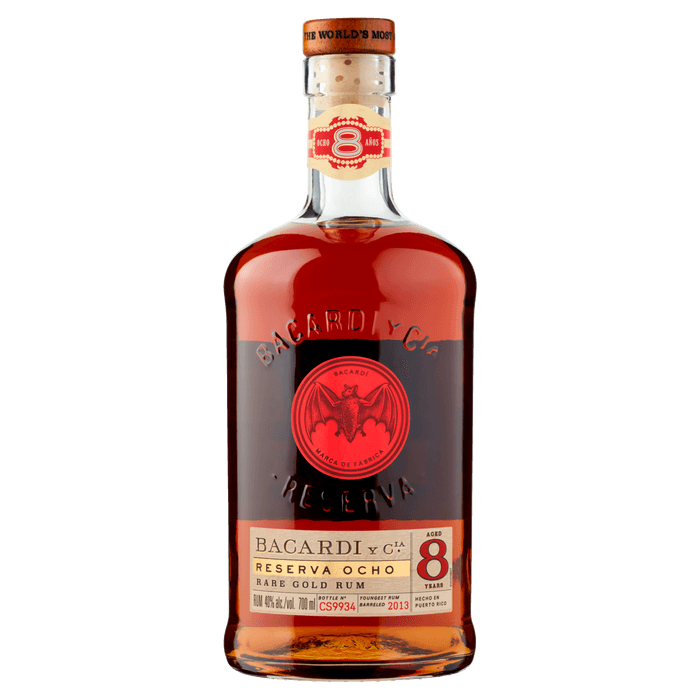 Bacardi Rum reserva 8 years