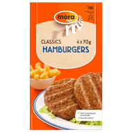 Mora Hamburgers 4 stuks