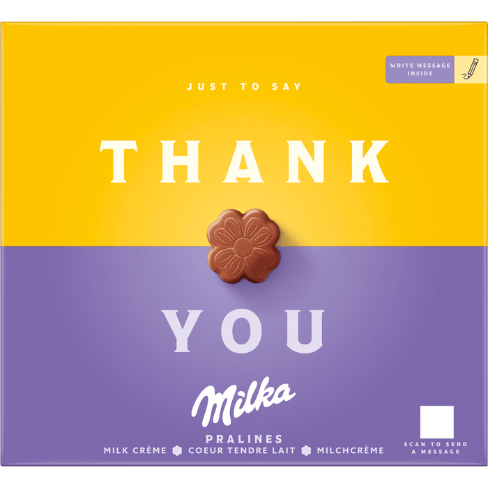 Milka Bonbons alpenmelk cremevulling