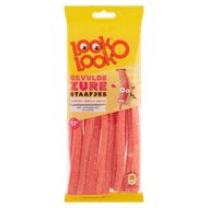 Look O Look Zuur gevulde staafjes Zuur Snoep Zak