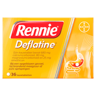 Rennie Kauwtabletten deflatine