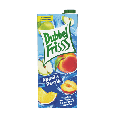 DubbelFrisss appel perzik