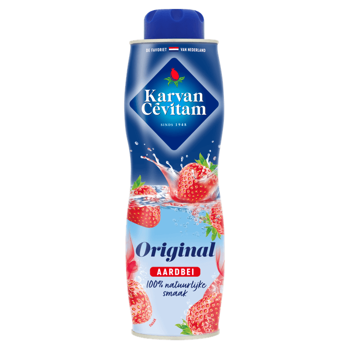 Karvan Cevitam Limonadesiroop aardbei