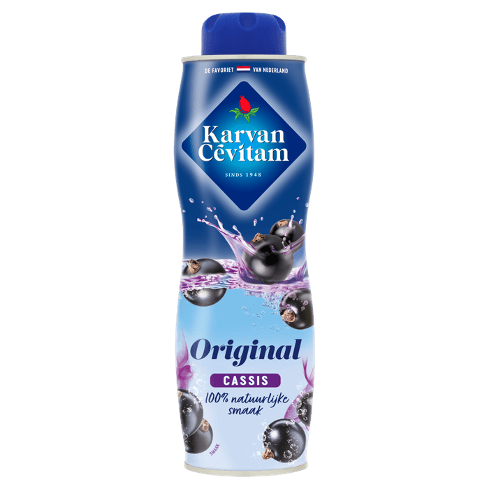 Karvan Cevitam Limonadesiroop cassis