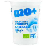 Bio+ Yoghurt griekse stijl 10% vet