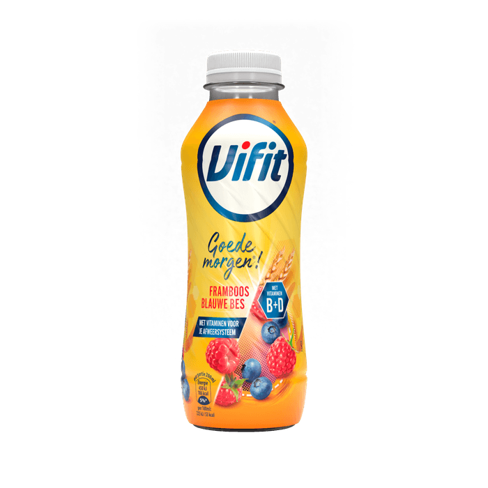 Vifit Goedemorgen framboos- blauwe bes