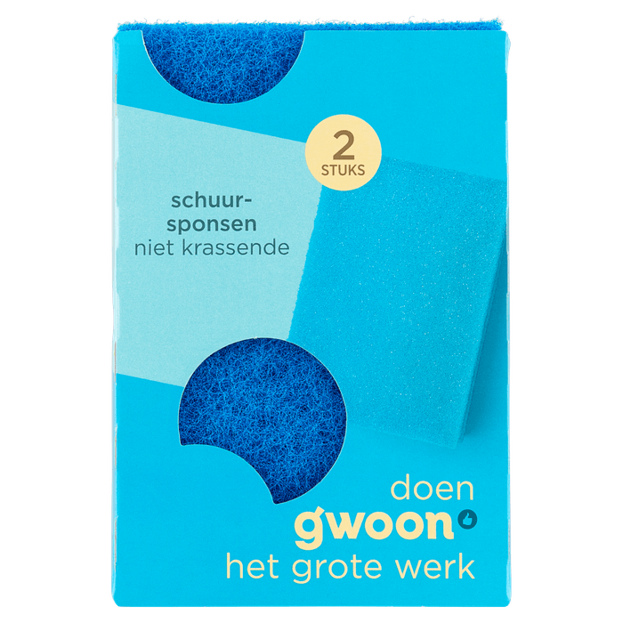 G'woon Schuursponsen anti kras