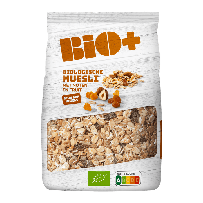Bio+ Muesli noten en fruit