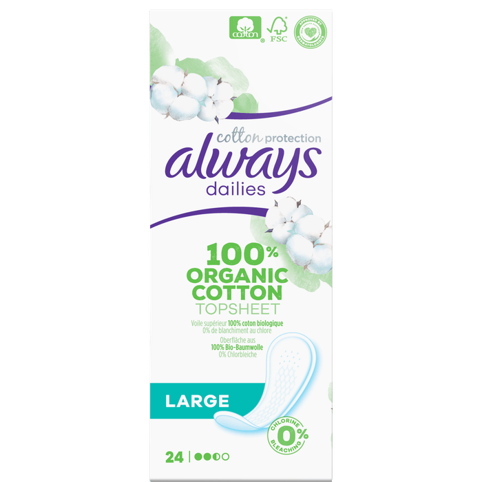 Always Inlegkruisjes cotton protection large