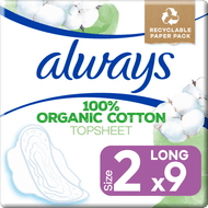 Always Maandverband cotton protect long plus