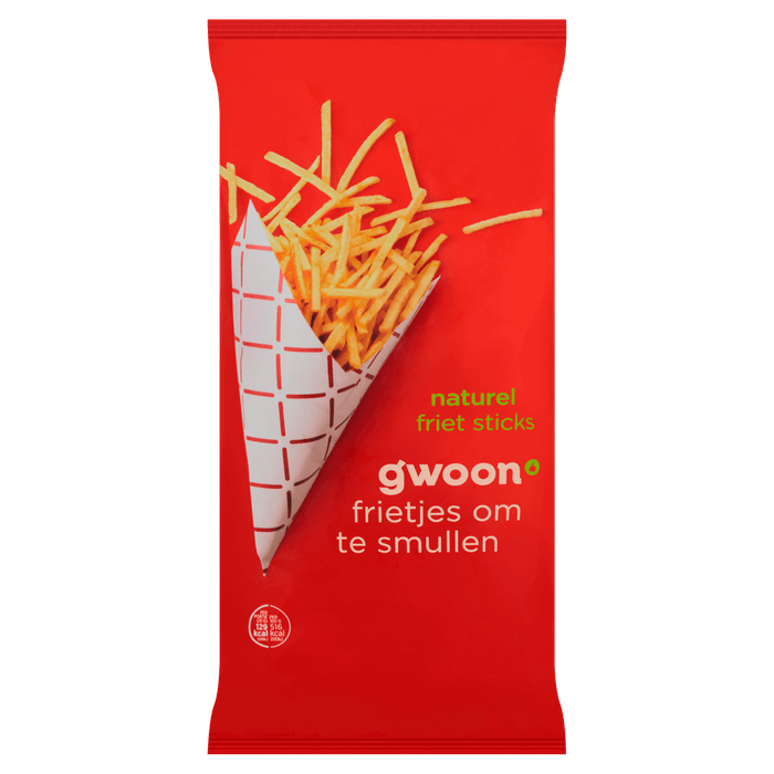 G'woon Friet sticks naturel