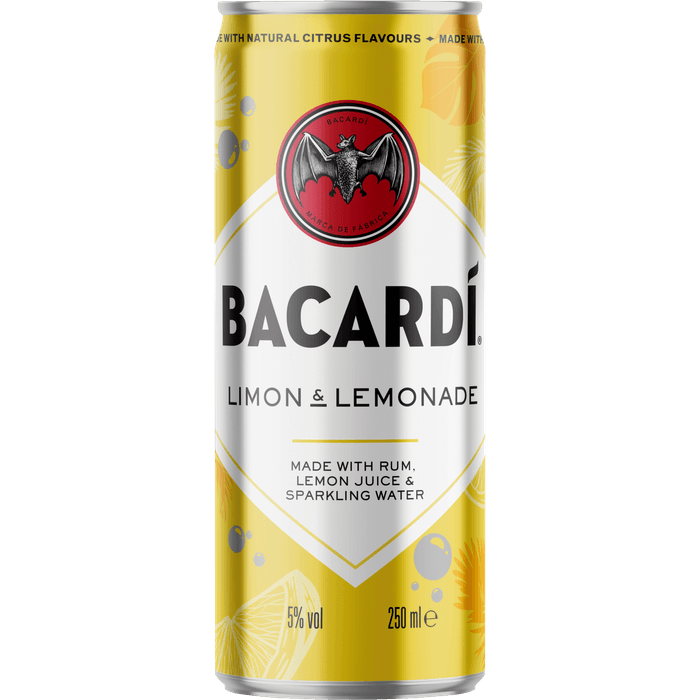 Bacardi Limon & lemonade