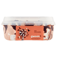 G'woon Roomijs 3 chocolades