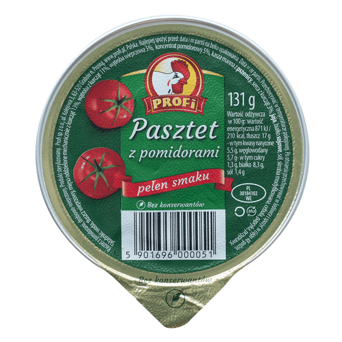 Profi Pasztet z pomidorami