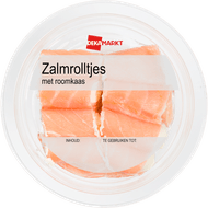 DekaMarkt Zalmrolletjes met roomkaas