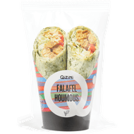 Qizini Wrap falafel houmous 2 stuks