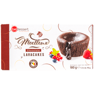Beldessert Lava cake belgische chocolade
