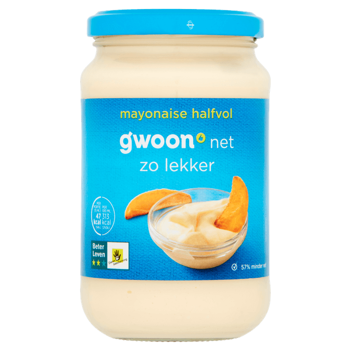 G'woon Mayonaise halfvol