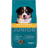 G'woon Hondenvoer junior gevogelte-rijst