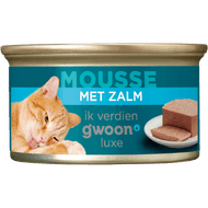 G'woon Kattenvoer mousse zalm