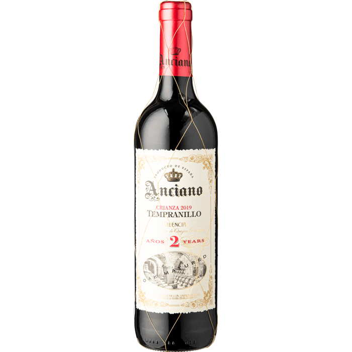 Anciano Crianza tempranillo valencia 2 years
