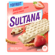 Sultana Yofruit aardbei 4x2 stuks