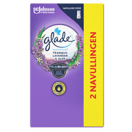 Glade Luchtverfrisser touch & fresh navulling duo lavender & aloe
