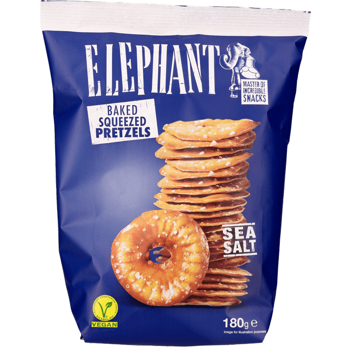 Elephant Pretzel zeezout
