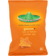 G'woon Tortilla chips nacho cheese