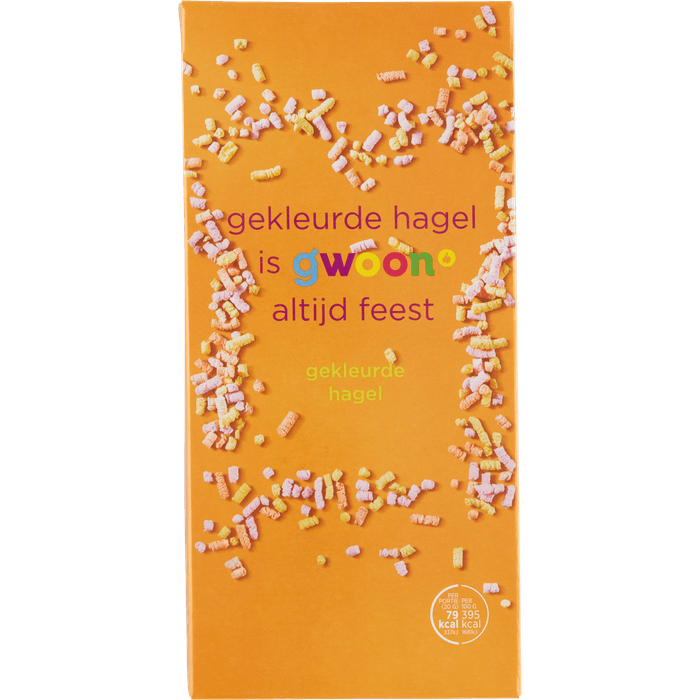G'woon Gekleurde hagelslag