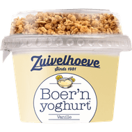 Zuivelhoeve Boern yoghurt muesli vanille