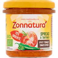 Zonnatura Groentespread spicy tomaat