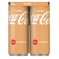 Coca-Cola Regular vanilla 4x25 cl